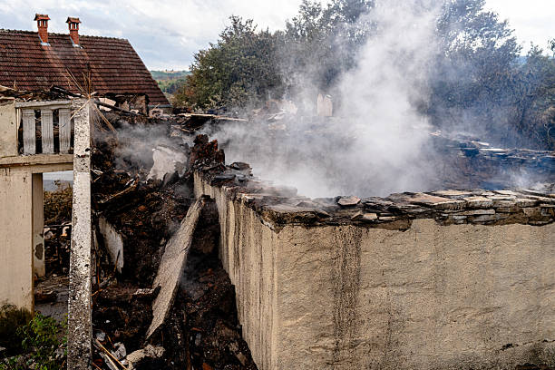 Professional Fire Damage Removal technician working in Glen Echo, MD